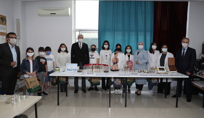 Yüce ve Atabek'den BİLSEM'e ziyaret