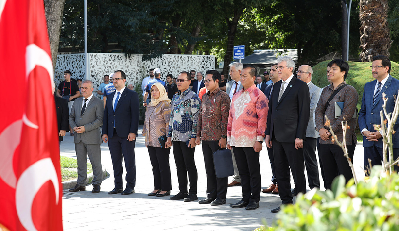 Yüce’nin ağırladığı Endonezya heyeti Sakarya’ya hayran kaldı