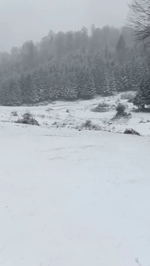 Yüksek kesimlerde kar kalınlığı 25 santimetreye ulaştı