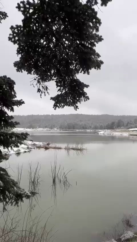 Yüksek kesimlerde kar kalınlığı 25 santimetreye ulaştı