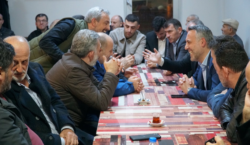 Yunus Tever'den Sapanca ve Hendek'te seçim çalışması