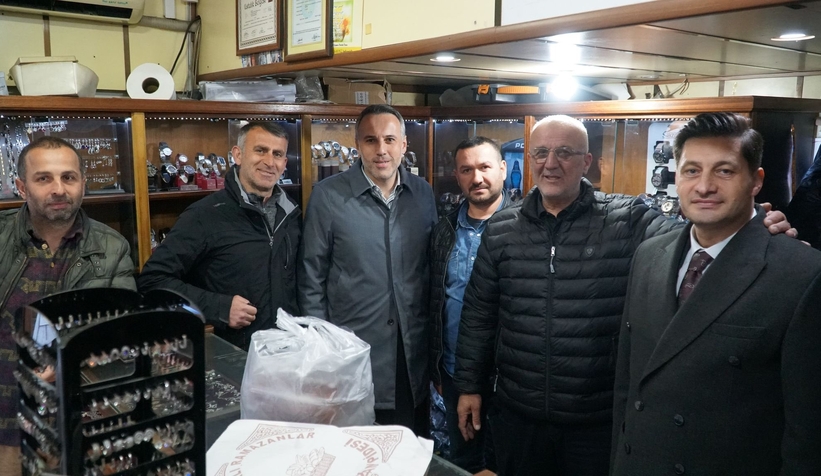 Yunus Tever'den Sapanca ve Hendek'te seçim çalışması