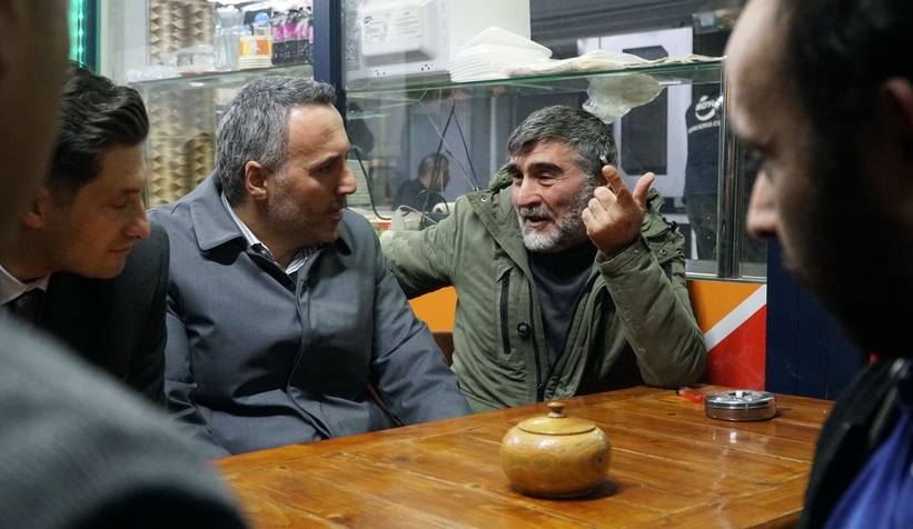 Yunus Tever'den Sapanca ve Hendek'te seçim çalışması