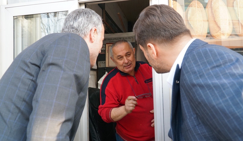 Yunus Tever Hendek'te ziyaretlerde bulundu