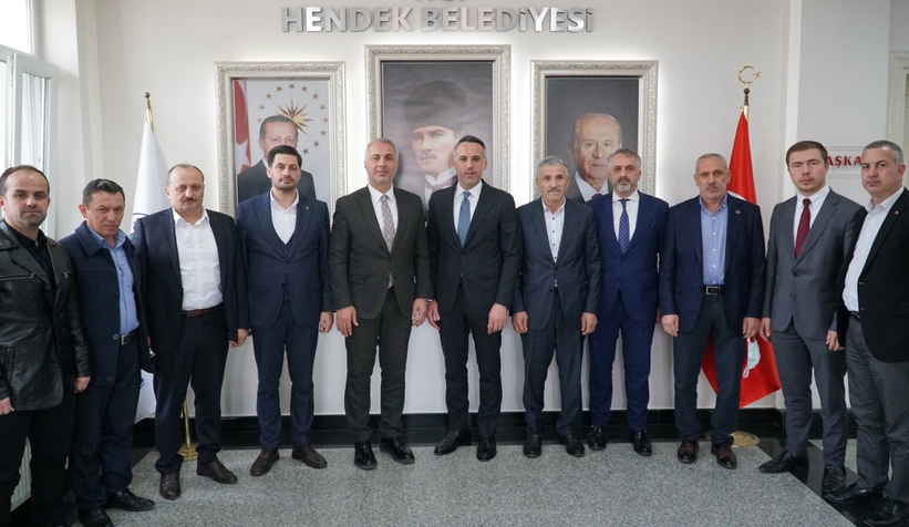 Yunus Tever Hendek'te ziyaretlerde bulundu