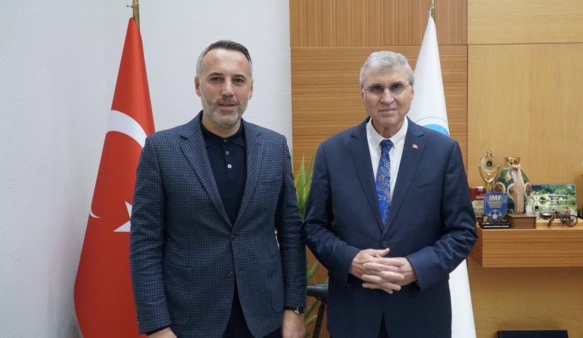 Yunus Teverden Ekrem Yüceye ziyaret