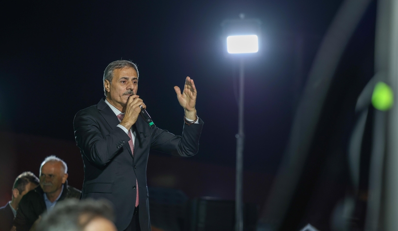 Yusuf Alemdar'a Büyükyanık'ta coşkulu karşılama