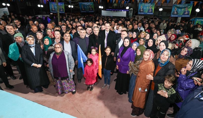 Yusuf Alemdar'a Büyükyanık'ta coşkulu karşılama