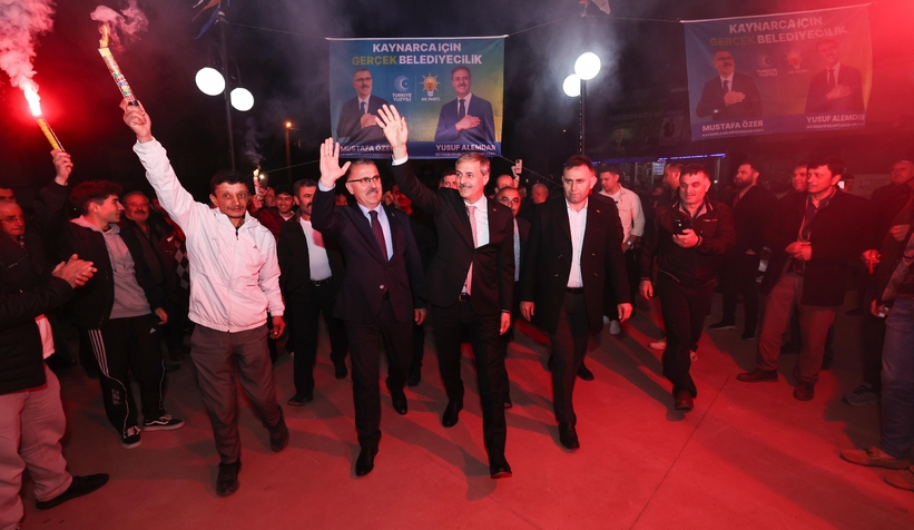 Yusuf Alemdar'a Büyükyanık'ta coşkulu karşılama