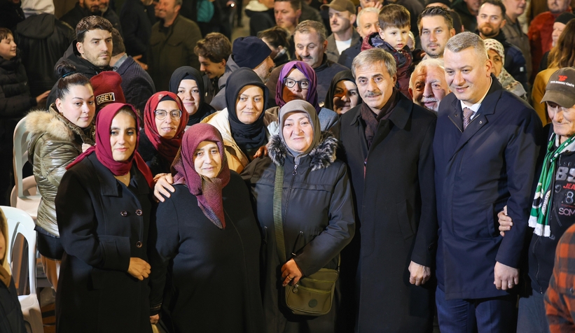 Yusuf Alemdar'a coşkulu karşılama