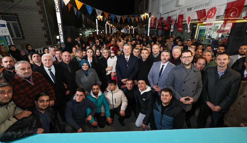 Yusuf Alemdar'a coşkulu karşılama