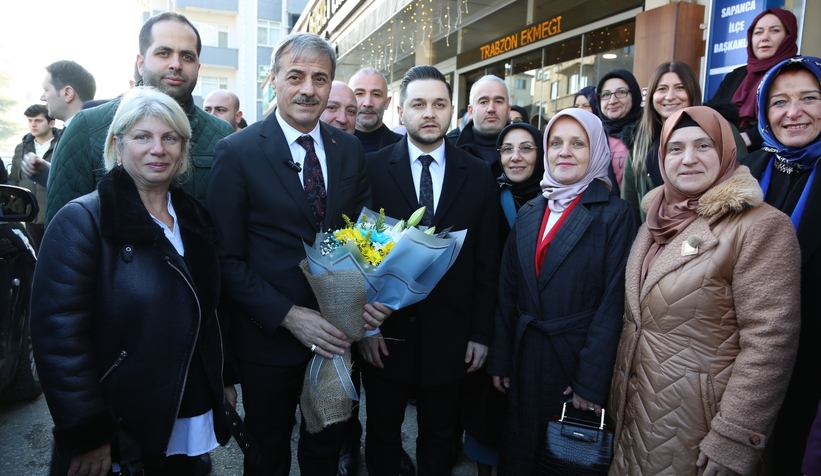 Yusuf Alemdar'a Sapanca'da sevgi seli