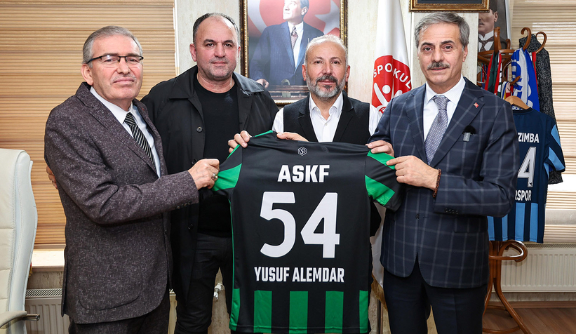 Yusuf Alemdar'dan ASKF ziyareti