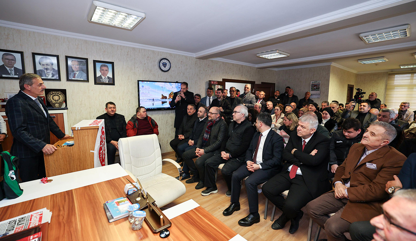 Yusuf Alemdar'dan ASKF ziyareti