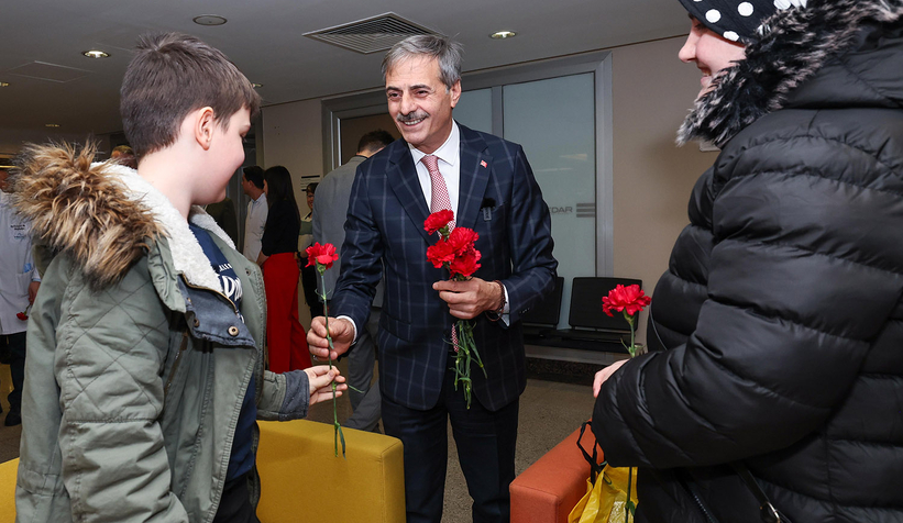 Yusuf Alemdar'dan hastane ziyareti