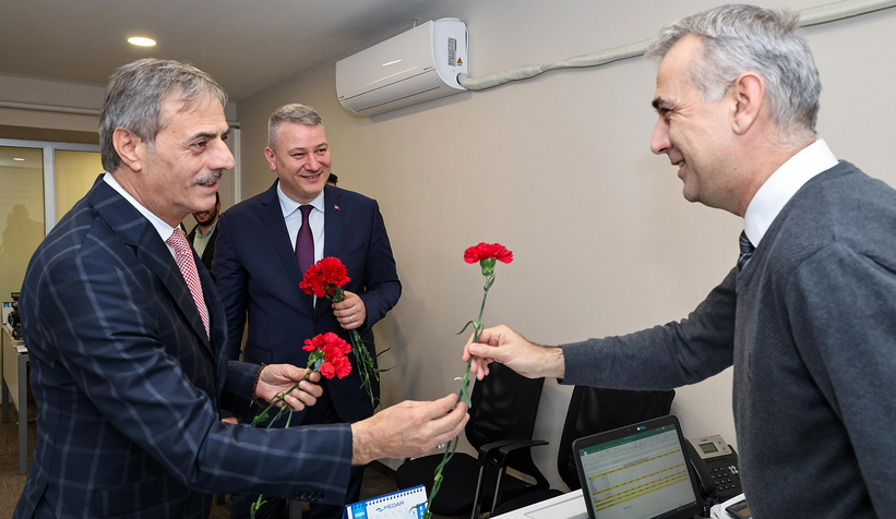 Yusuf Alemdar'dan hastane ziyareti