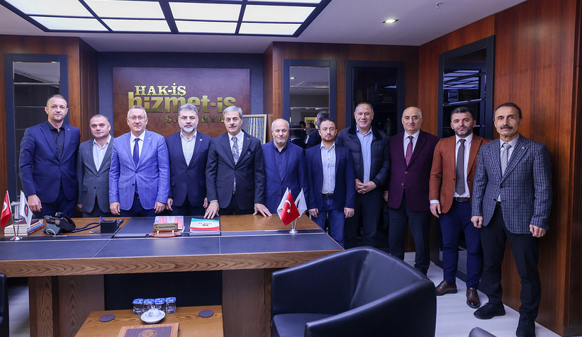 Yusuf Alemdar'dan Memur Sen ve Hak İş'e ziyaret