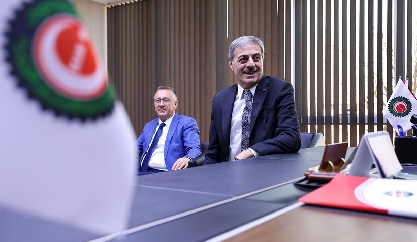 Yusuf Alemdar'dan Memur Sen ve Hak İş'e ziyaret