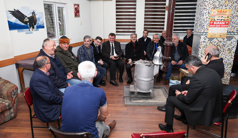 Yusuf Alemdar Ferizli’yi ziyaret etti