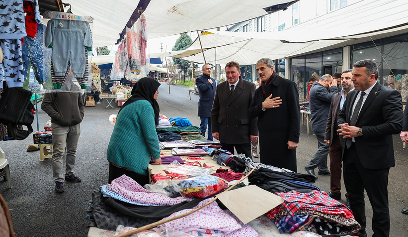 Yusuf Alemdar Ferizli’yi ziyaret etti