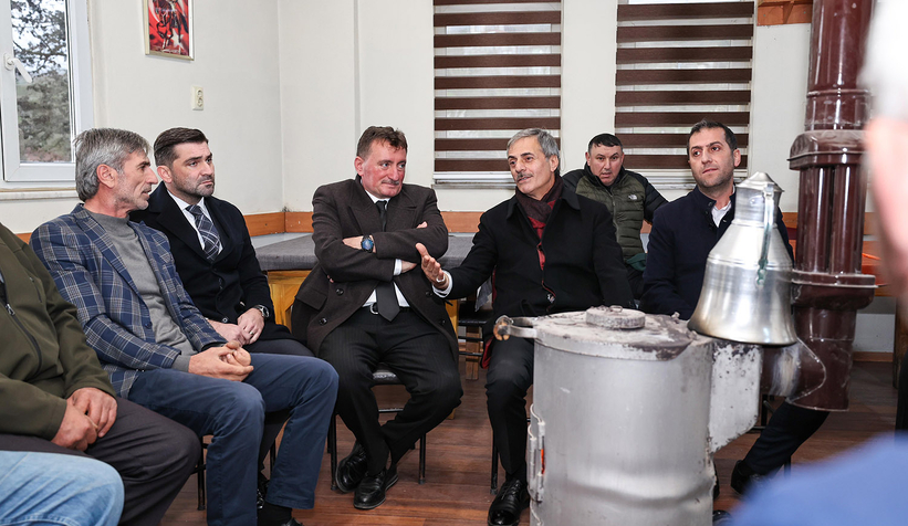 Yusuf Alemdar Ferizli’yi ziyaret etti