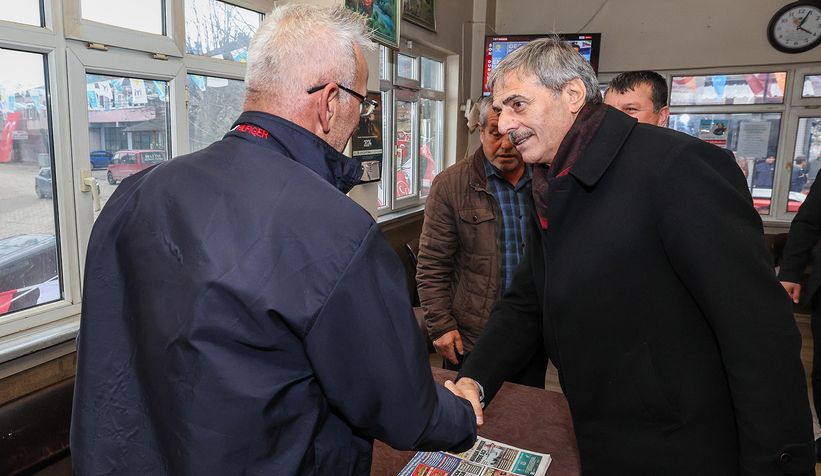 Yusuf Alemdar Ferizli’yi ziyaret etti