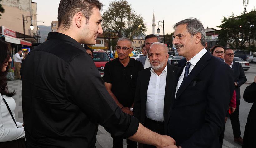 Yusuf Alemdar Geyve’yi ziyaret etti