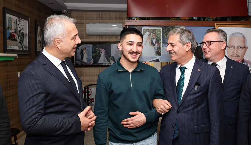 Yusuf Alemdar Hendek'te ziyaretlerde bulundu