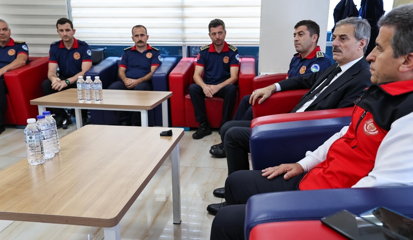 Yusuf Alemdar İtfaiye Haftasını kutladı