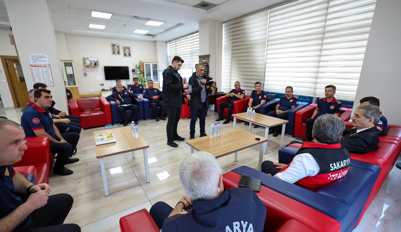 Yusuf Alemdar İtfaiye Haftasını kutladı