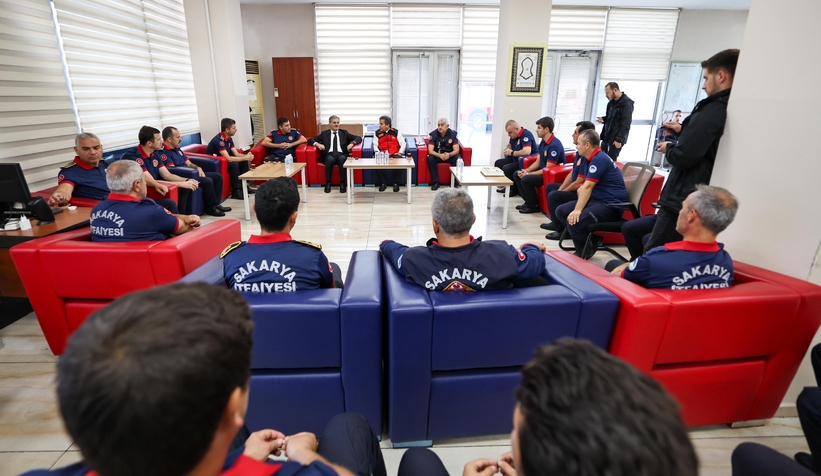 Yusuf Alemdar İtfaiye Haftasını kutladı