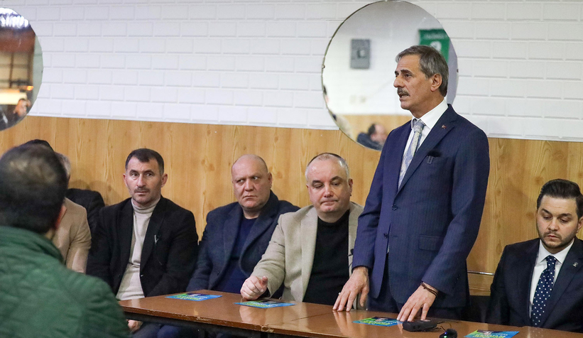 Yusuf Alemdar Sapanca’da vatandaşlarla buluştu