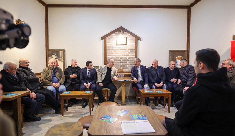 Yusuf Alemdar Sapanca’da vatandaşlarla buluştu