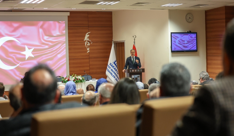 Yusuf Alemdar SMMMO ödül töreninde konuştu