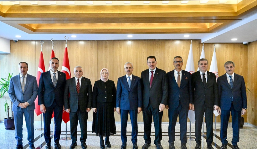 Yusuf Alemdar Ulaştırma ve Turizm Bakanları ile görüştü
