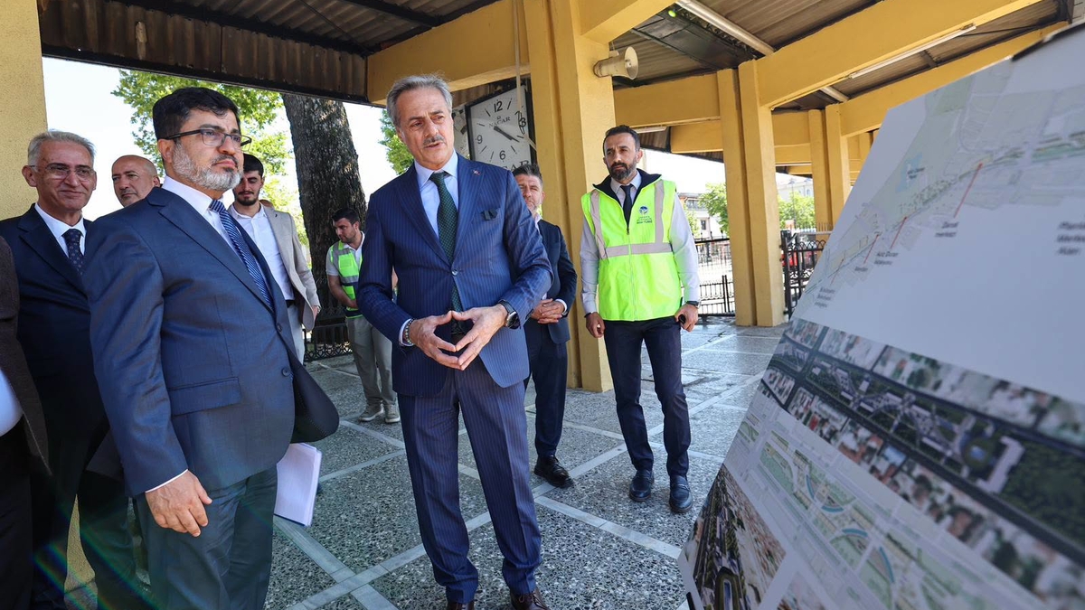 Yusuf Alemdar yeraltına alınacak tren raylarının yerine yapılacak projeyi ilk kez açıkladı