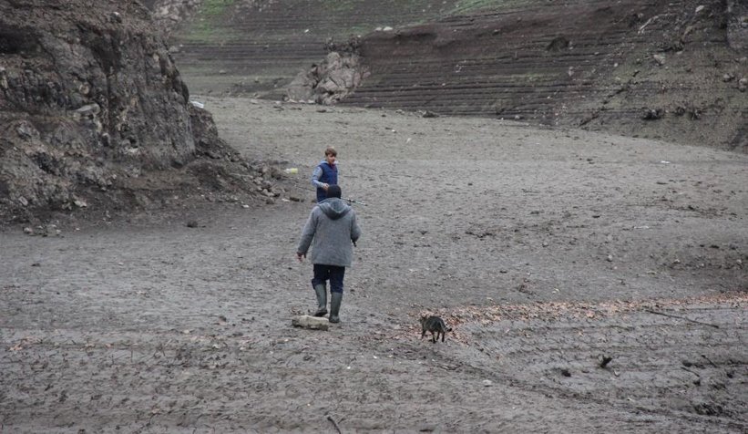 Yuvacık Barajında korkutan seviye