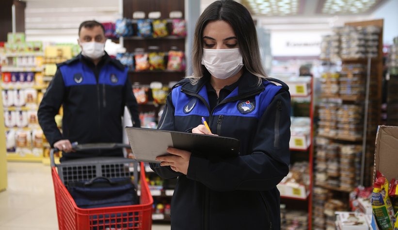 Zabıtadan stokçuluk denetimi
