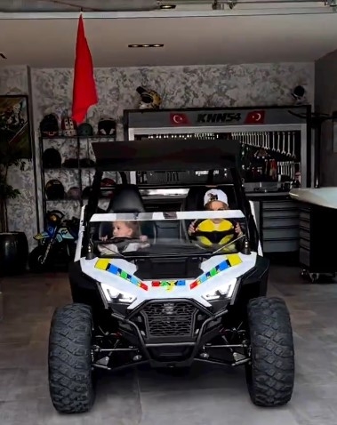 Zayn bu kezde ATV sürdü