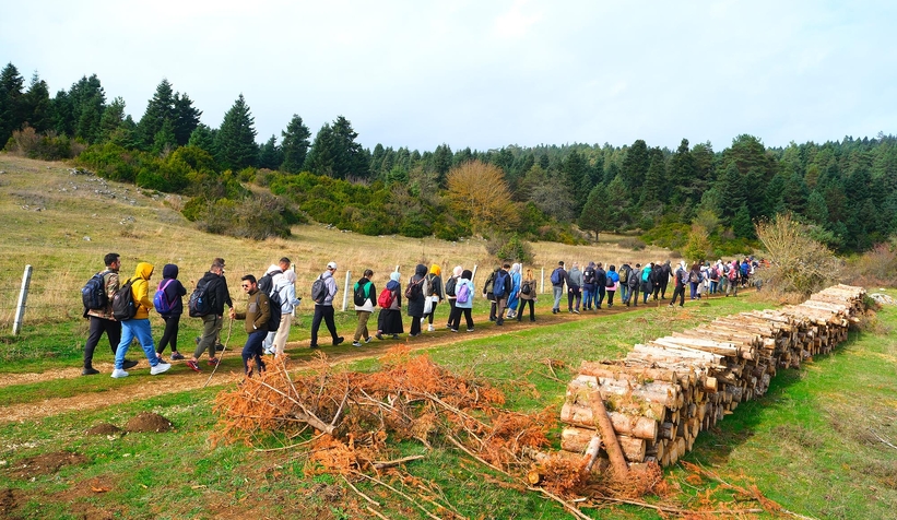 Zorlu parkurda sonbaharın tonlarını deneyimlediler