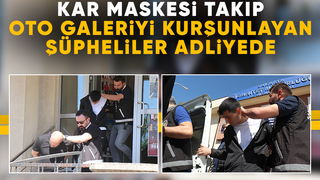 Galeriyi kurşunlayanlar adliyeye sevk edildi