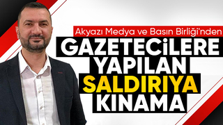 Gazetecilere yapılan saldırıya kınama