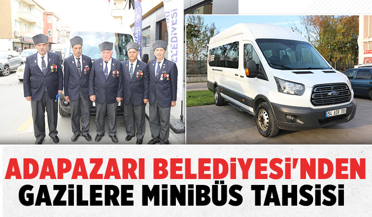 Gazilere minibüs tahsisi