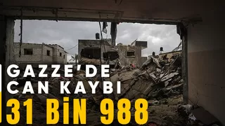 Gazze'de can kaybı 32 bine yaklaştı