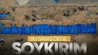 Gazze'de katliam durmuyor! Cenazeler toplu mezara gömüldü