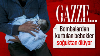 Gazze'de soğuktan donarak ölen bebek sayısı 7'ye yükseldi