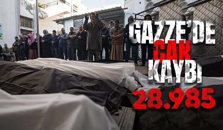 Gazze'deki can kaybı açıklandı