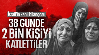 Gazze'deki hükümet: İsrail 38 günde en az 2 bin kişiyi öldürdü