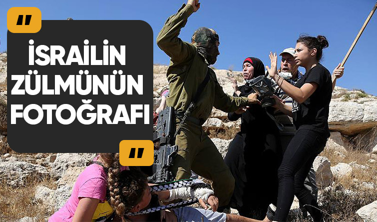Gazze'deki sivillere İsrail zulmünü anlatan fotoğraf karesi
