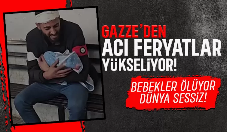 Gazze den acı görüntüler geliyor